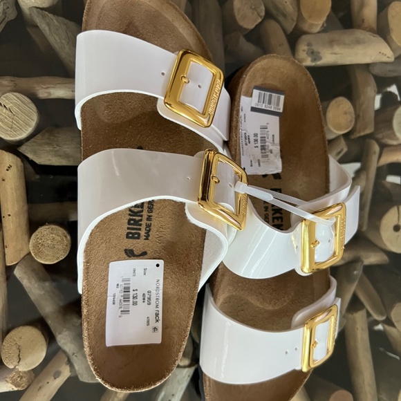 BIRKENSTOCK Sidney Luxe Buckle Slide Sandals - Picture 8 of 11